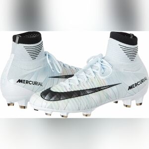 Nike junior mercurial x victory 6 soccer shoes cleats CR7 flyknit size 4.5 kids